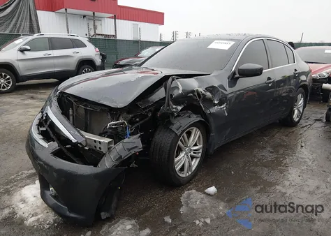 2012 Infiniti G37X z USA, uszkodzony, nr VIN JN1CV6AR2CM670616